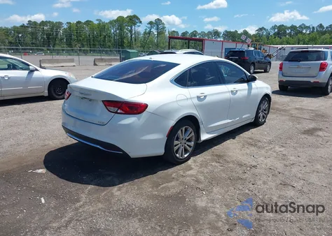 2016 Chrysler 200 Limited z USA, uszkodzony, nr VIN 1C3CCCAB2GN159948